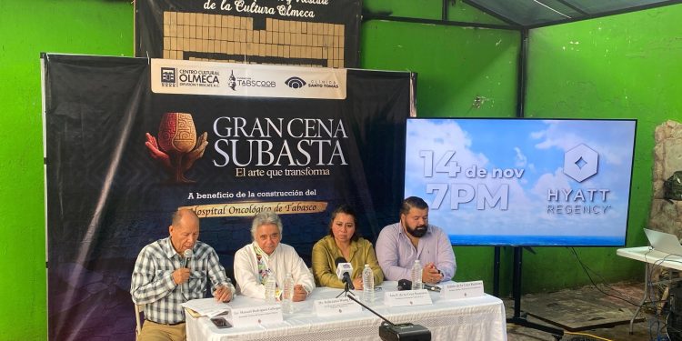 Gran Cena-Subasta busca recaudar fondos para hospital oncológico en Tabasco