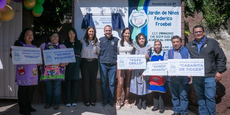 Fortalece gobierno de Carlos Orvañanos las estancias infantiles de Cuajimalpa