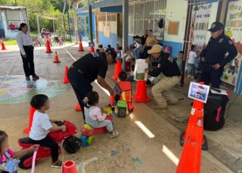 SSP promueve seguridad vial y prevención entre infancias de Tecoh