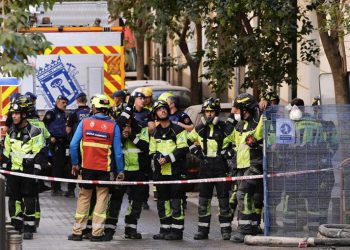 Derrumbe de edificio en el centro de Madrid deja cuatro desaparecidos y tres personas heridas