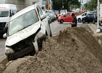 Mañana accidentada por lluvias deja un herido y cuatro vehículos dañados en Centro y Nacajuca