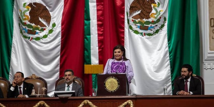 Clara Brugada rinde su Primer Informe de Gobierno ante el Congreso capitalino