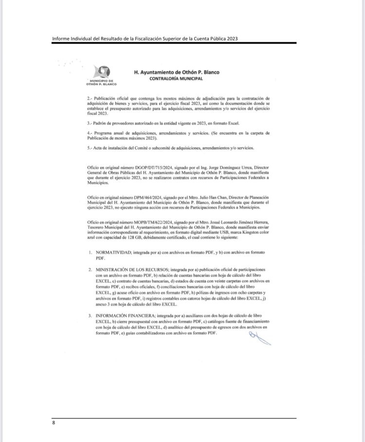 Yensunni Martínez bajo la lupa: ASF detecta irregularidades por más de 10 millones en Othón P. Blanco