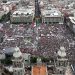 Más de 400 mil personas llenan el Zócalo por el primer aniversario de Claudia Sheinbaum en la presidencia