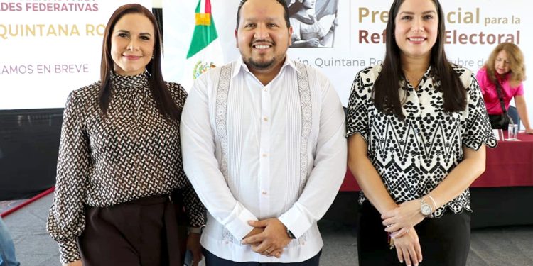 Pleno del TEQROO participa en la Audiencia Pública de la Comisión Presidencial para la Reforma Electoral