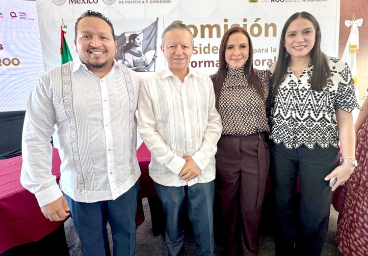 Pleno del TEQROO participa en la Audiencia Pública de la Comisión Presidencial para la Reforma Electoral