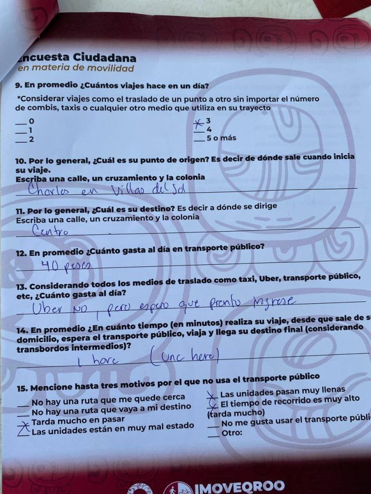 Consulta pública amañada da a Imoveqroo de Rafael Hernández kotasek visto bueno para subir el costo del transporte y seguir afectando a Quintanarroenses