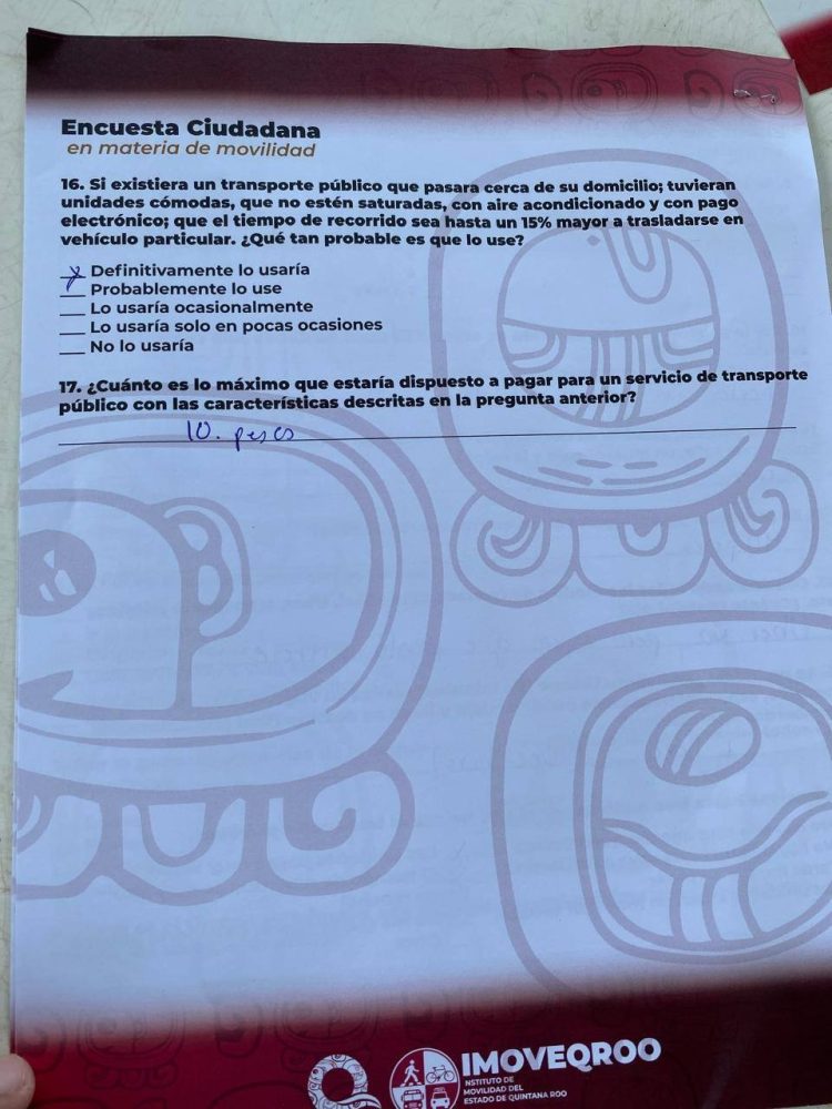 Consulta pública amañada da a Imoveqroo de Rafael Hernández kotasek visto bueno para subir el costo del transporte y seguir afectando a Quintanarroenses