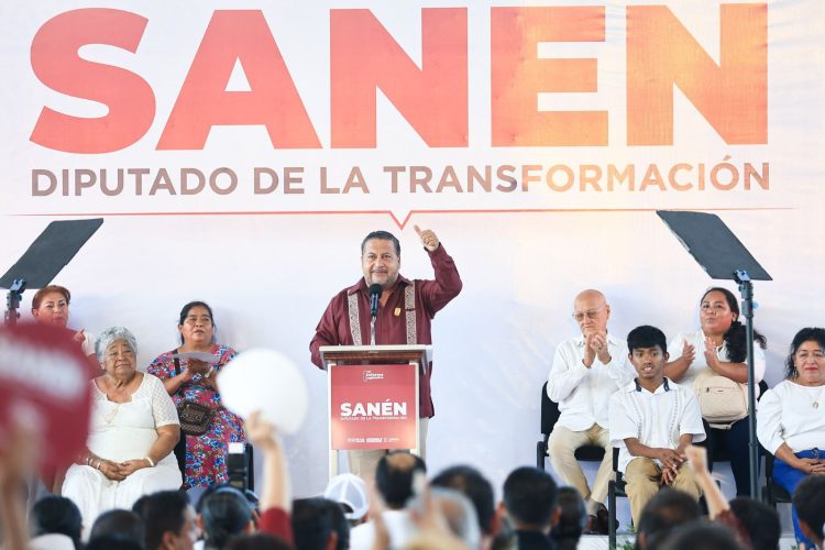 Cancunenses respaldan la Justicia Social en el 1er Informe de Jorge Sanén