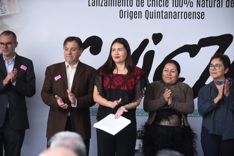 Anahí González impulsa desde el senado el lanzamiento de Chicza All Natural, símbolo de justicia social y prosperidad compartida para Quintana Roo