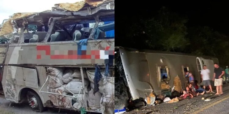 Tragedia en Brasil: accidente de autobús deja 15 muertos y 17 heridos