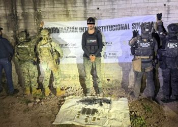 Detienen a presunto integrante de célula ligada a “Los Chapitos” en Sinaloa