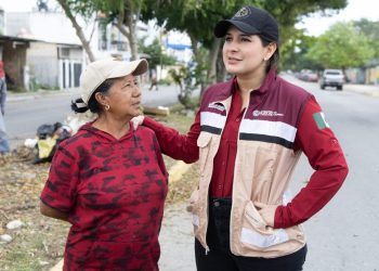 Estefanía Mercado lleva mega brigada de Servicios Públicos a La Guadalupana