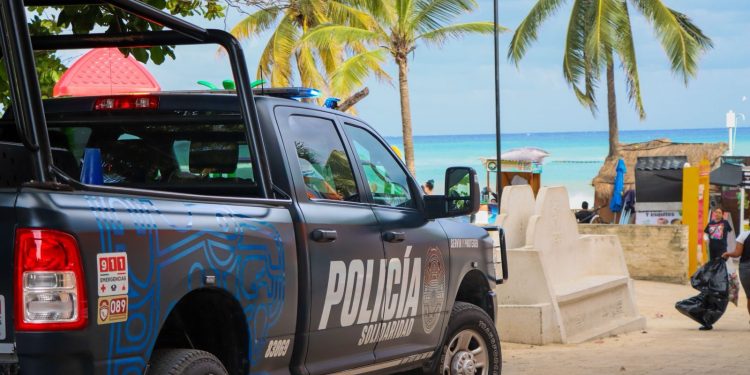 Gobierno de Playa del Carmen refuerza la vigilancia en espacios destinados a la sana convivencia en la zona turística