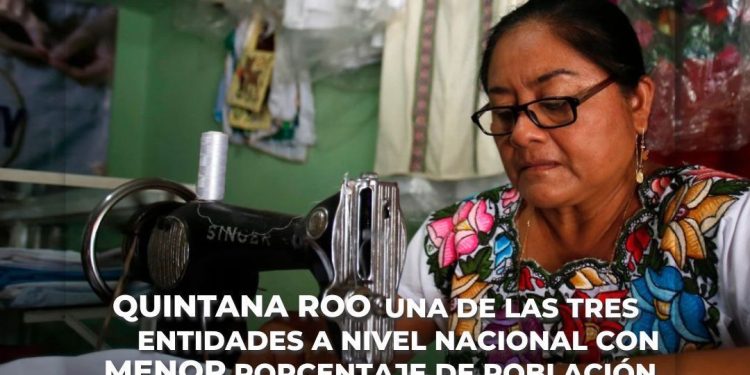 Quintana Roo, tercer lugar nacional con menor tasa de pobreza laboral