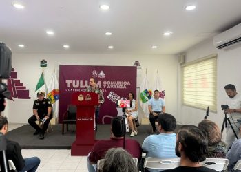 Diego Castañón Trejo destacó avances en seguridad en Tulum