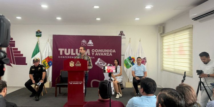 Diego Castañón Trejo destacó avances en seguridad en Tulum