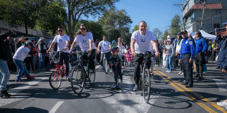 Alcalde de Cuajimalpa arranca programa de rescate de espacios públicos y convivencia familiar
