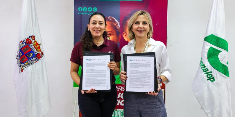 Firman CONALEP Campeche e Instituto de la Mujer convenio para impulsar la igualdad y prevenir la violencia
