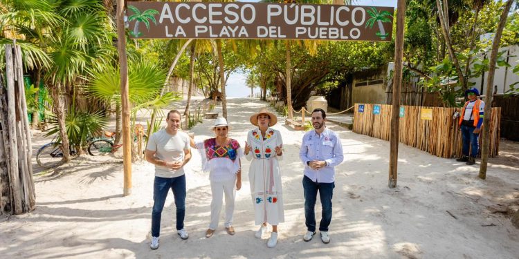 Tulum abre siete accesos públicos a sus playas como parte del nuevo orden turístico