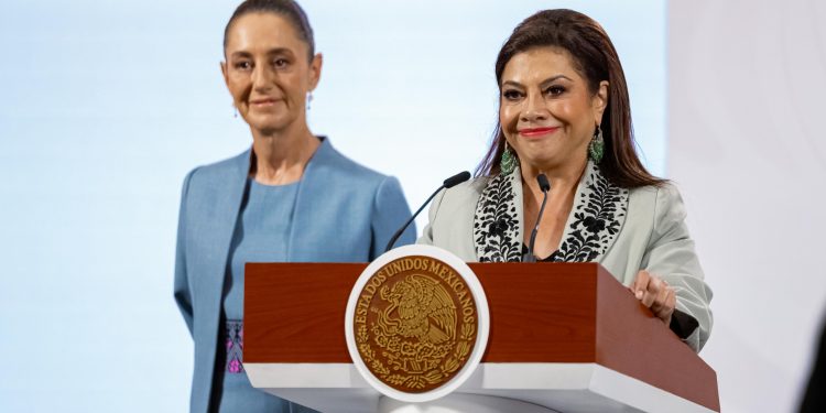 Clara Brugada presenta en Palacio Nacional el Plan de Movilidad y Seguridad de la Ciudad de México para el Mundial 2026