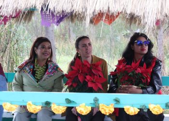 Destaca Clara Brugada producción histórica de 1 millón 800 mil flores de nochebuena en 2025; garantiza continuidad de apoyos a productores