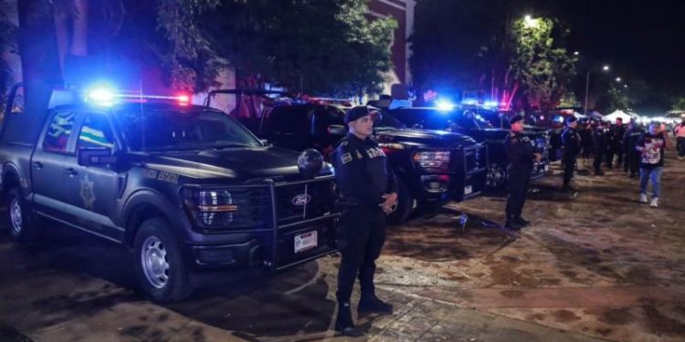 Despliegue de seguridad para la Feria Internacional de Yucatán Xmatkuil 2025