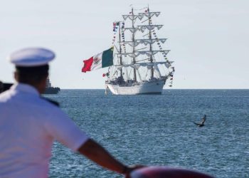 Yucatán recibe al Buque Escuela Velero «Cuauhtémoc
