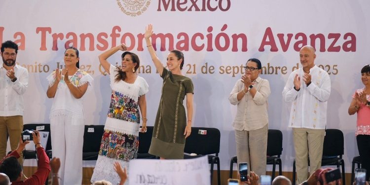 Sheinbaum regresará a Quintana Roo para revisar avances en obras y programas sociales