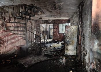 Controlan incendio en vivienda del fraccionamiento Pomoca, en Nacajuca