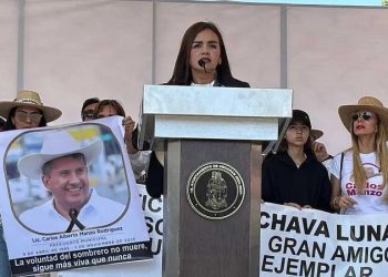 Proyectan a Grecia Quiroz como posible candidata al Gobierno de Michoacán en 2027
