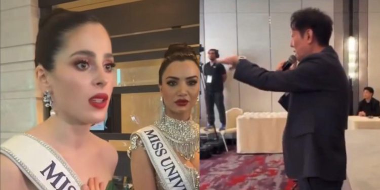 Fátima Bosch Denuncia Violencia por Parte del Presidente de Miss Universo Tailandia