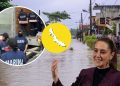 Entrega de Apoyos a Damnificados por Inundaciones en Veracruz y Otros Estados