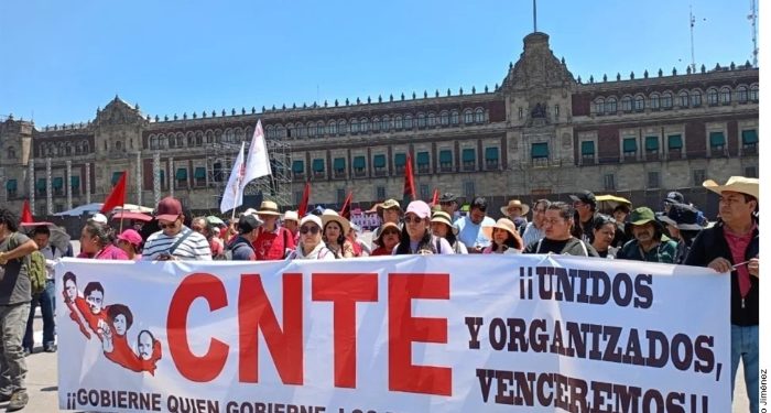 CNTE advierte protestas durante el Mundial 2026 si no avanzan negociaciones con el Gobierno