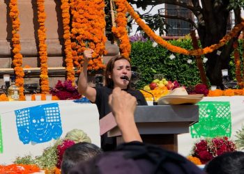 Grecia Quiroz, la viuda de Carlos Manzo que promete continuar su legado en Uruapan