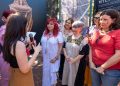 Ciencia, arte y cultura se mezclan en la exposición “insectus” inaugurada hoy por Layda Sansores en el parque principal