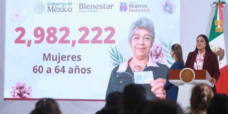 Del 18 al 21 de noviembre, será el pago a nuevas beneficiarias de la Pensión Mujeres Bienestar: Ariadna Montiel