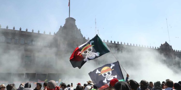 Marcha de la “Generación Z” avanza por Reforma para exigir mayor seguridad en la CDMX