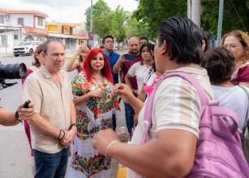 Layda Sansores anuncia ajustes en rutas del Ko’ox para mejorar el servicio