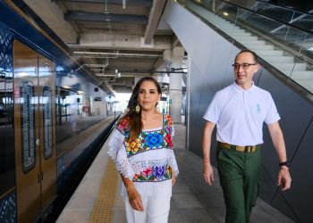 Tren Maya estrena ruta de larga distancia con el “Expreso de Año Nuevo”, anuncia Mara Lezama