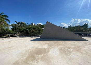 Concluyen rehabilitación del edificio elíptico del Parque Moch-Cohuo para el COESICYDET