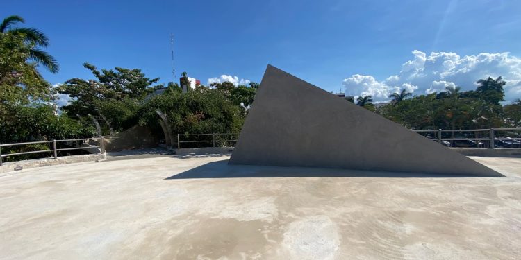 Concluyen rehabilitación del edificio elíptico del Parque Moch-Cohuo para el COESICYDET
