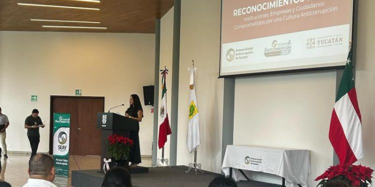 Reconocen en Yucatán a impulsoras e impulsores de la cultura de integridad