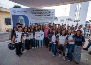 Invierten más de 2.3 millones en agua potable para Teya