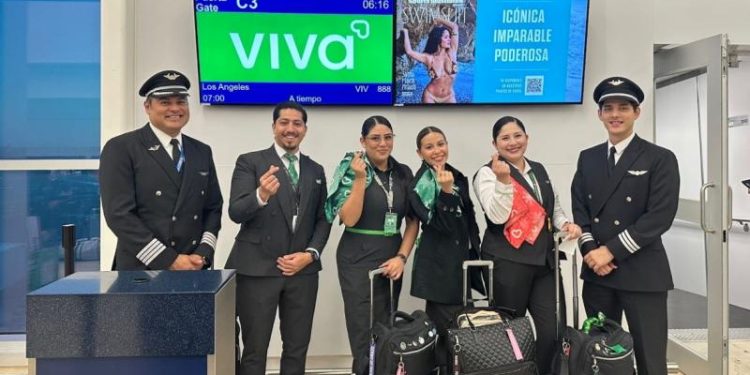 Inicia operaciones vuelo Los Ángeles-Mérida para el cierre de año