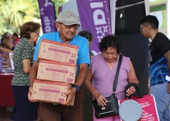 DIF Yucatán refuerza la atención a personas en situación de vulnerabilidad con más de 338 mil canastas alimentarias y apoyos económicos durante 2025