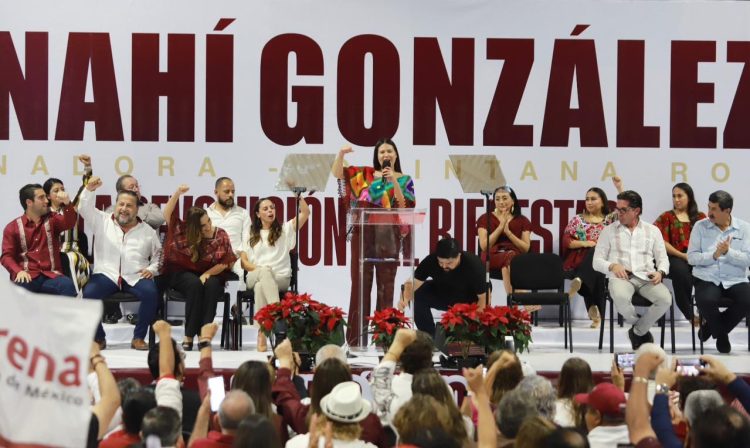 Ante una multitud que colmó el recinto, Anahí González rindió cuentas al pueblo y reafirmó su compromiso scon la ciudadanía