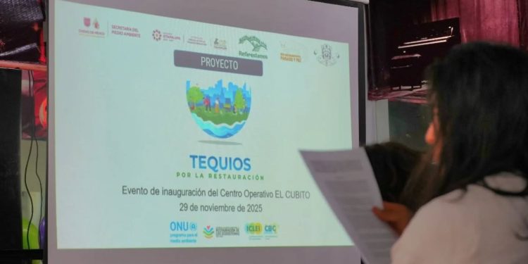 Inauguran segundo centro operativo del proyecto “Tequios por la Restauración” en la Ciudad de México