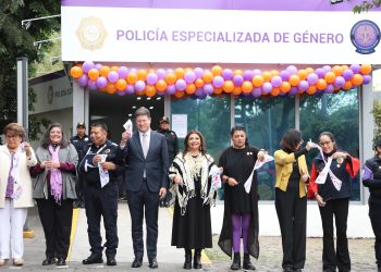 Inaugura Clara Brugada la primera Estación de Policía Especializada de Género en Tlatelolco