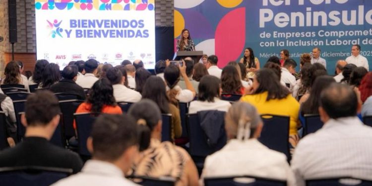 Yucatán consolida liderazgo regional con el Primer Foro Peninsular de Inclusión Laboral y la firma de «Península T-Incluye»